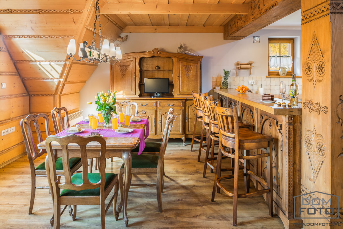 Zdjęcia wnętrz mieszkań - Zakopane, Kraków.