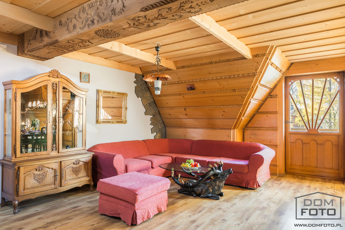 Zdjęcia wnętrz mieszkań - Zakopane, Kraków.