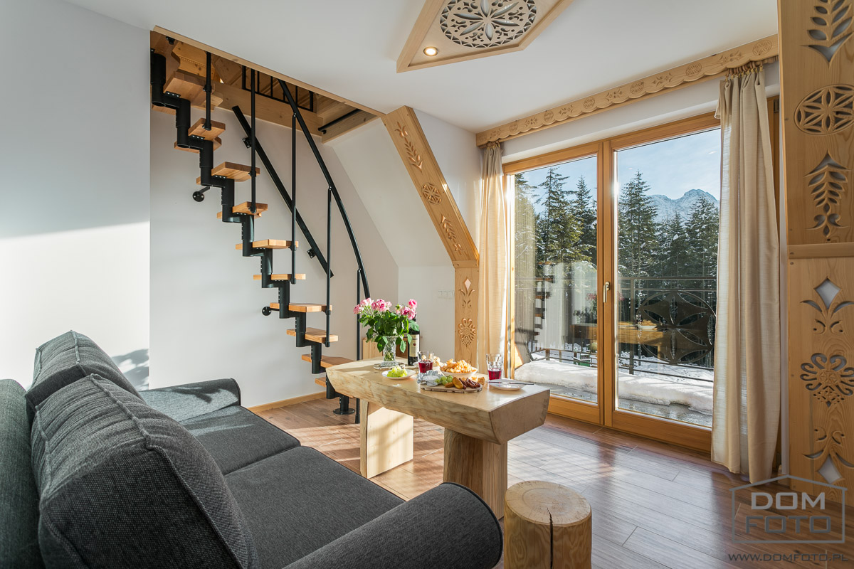 Zdjęcia wnętrz mieszkań - Zakopane, Kraków.