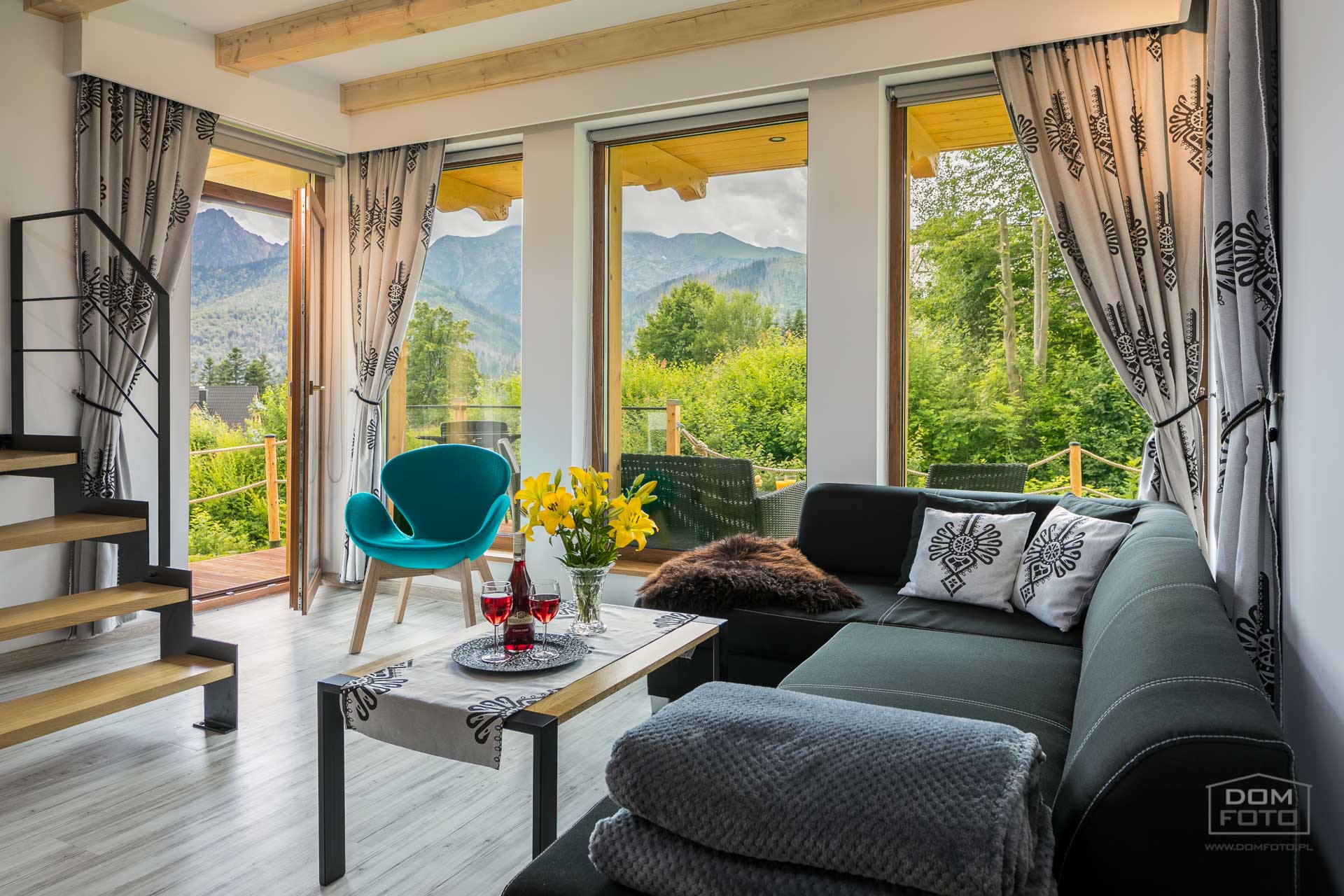 Apartamenty - DOMFOTO - fotograf wnętrz i architektury. Fotografia nieruchomości w miastach: Kraków, Zakopane, Szczawnica, Nowy Targ, Rabka-Zdrój, Nowy Sącz, Myślenice, Kościelisko i całej Polsce.