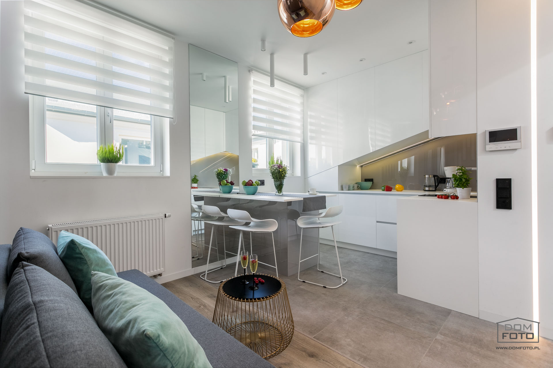 Apartamenty - DOMFOTO - fotograf wnętrz i architektury. Fotografia nieruchomości w miastach: Kraków, Zakopane, Szczawnica, Nowy Targ, Rabka-Zdrój, Nowy Sącz, Myślenice, Kościelisko i całej Polsce.