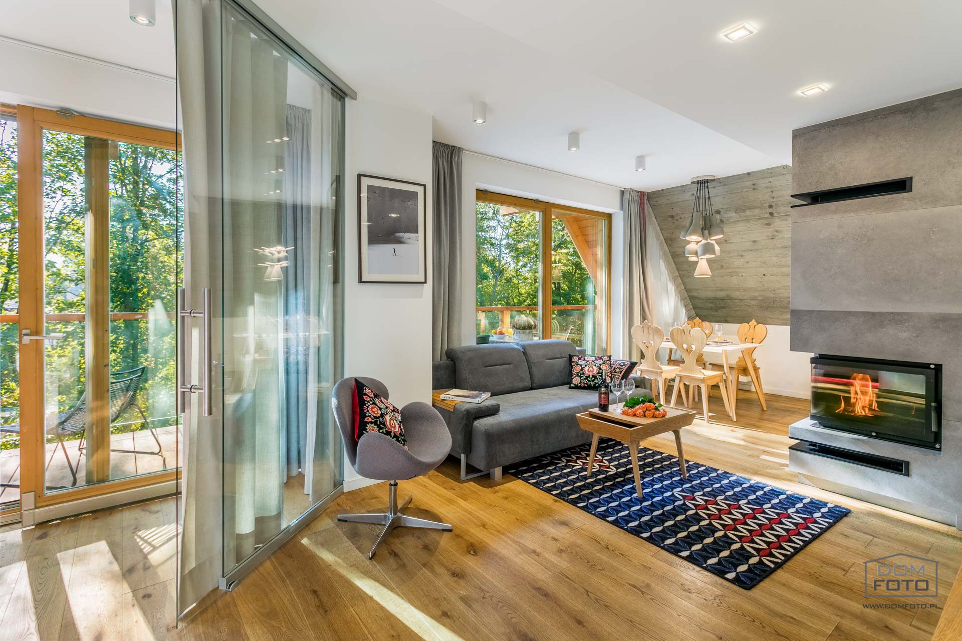 Apartamenty - DOMFOTO - fotograf wnętrz i architektury. Fotografia nieruchomości w miastach: Kraków, Zakopane, Szczawnica, Nowy Targ, Rabka-Zdrój, Nowy Sącz, Myślenice, Kościelisko i całej Polsce.